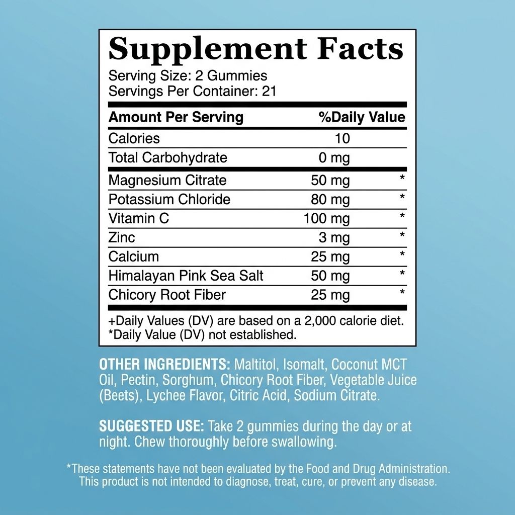Provalush Electrolyte Gummies